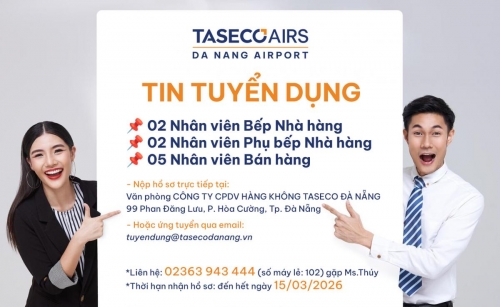 TUYỂN DỤNG NHÂN VIÊN BÁN HÀNG, NHÂN VIÊN BẾP VÀ PHỤ BẾP