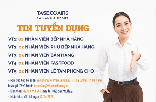 TIN TUYỂN DỤNG THÁNG 4/2026