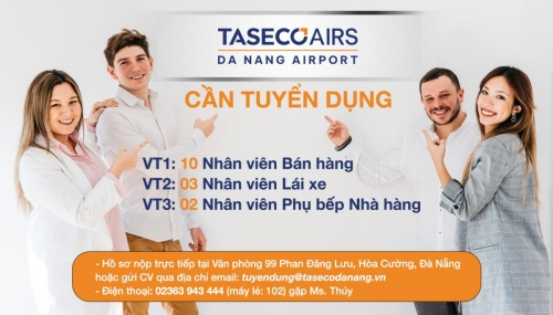 TUYỂN DỤNG NHÂN VIÊN BÁN HÀNG, LÁI XE, PHỤ BẾP